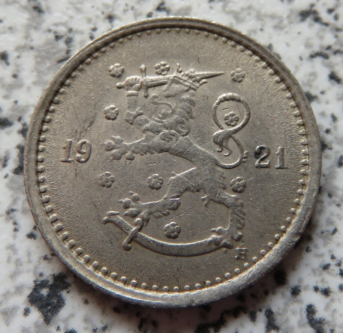  Finnland 50 Penniä 1921 H   