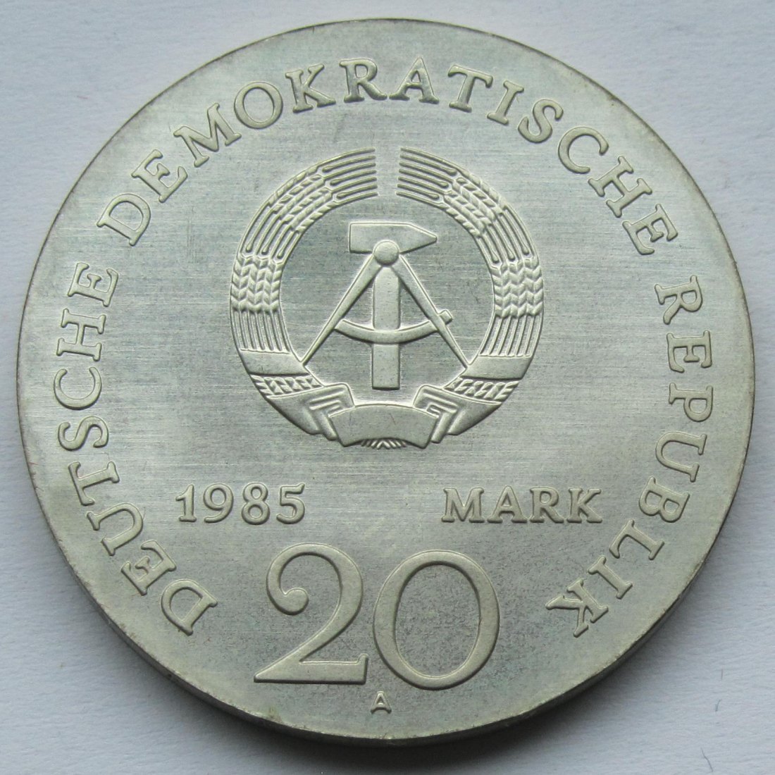  DDR: 20 Mark Arndt 1985   