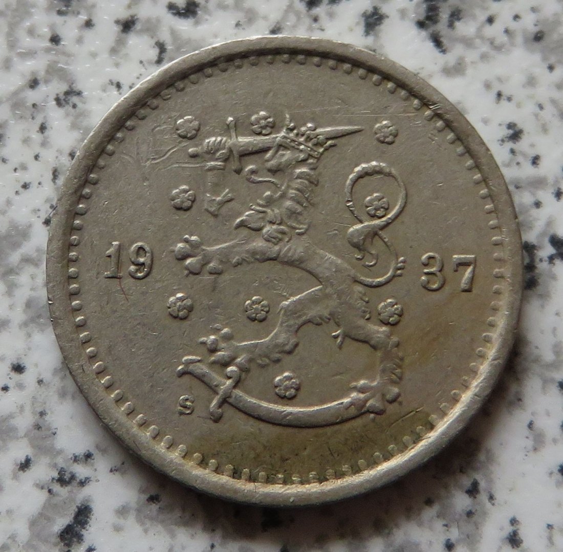  Finnland 50 Penniä 1937 S   