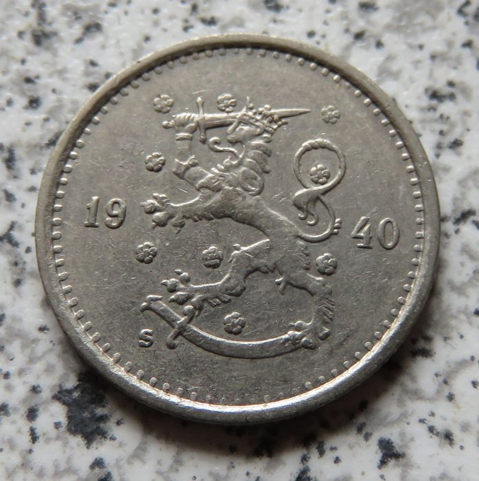  Finnland 50 Penniä 1940 S   