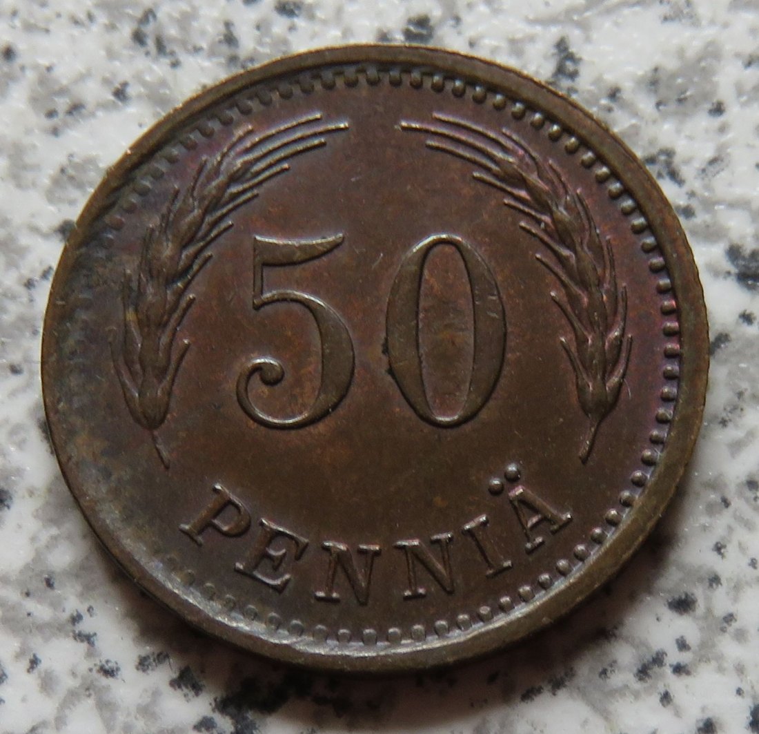  Finnland 50 Penniä 1942 S   