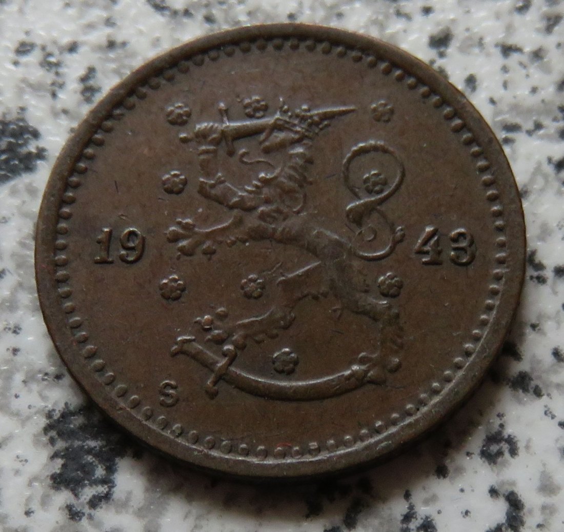  Finnland 50 Penniä 1943 S   