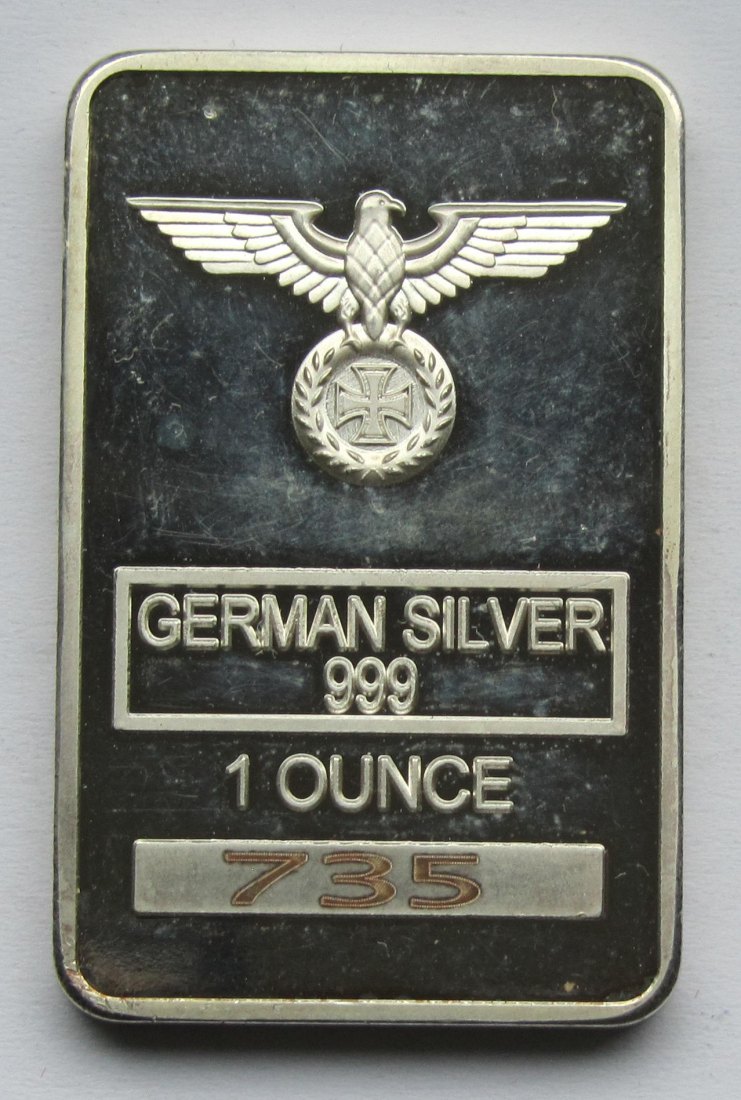  Silberbarren 1 Unze   