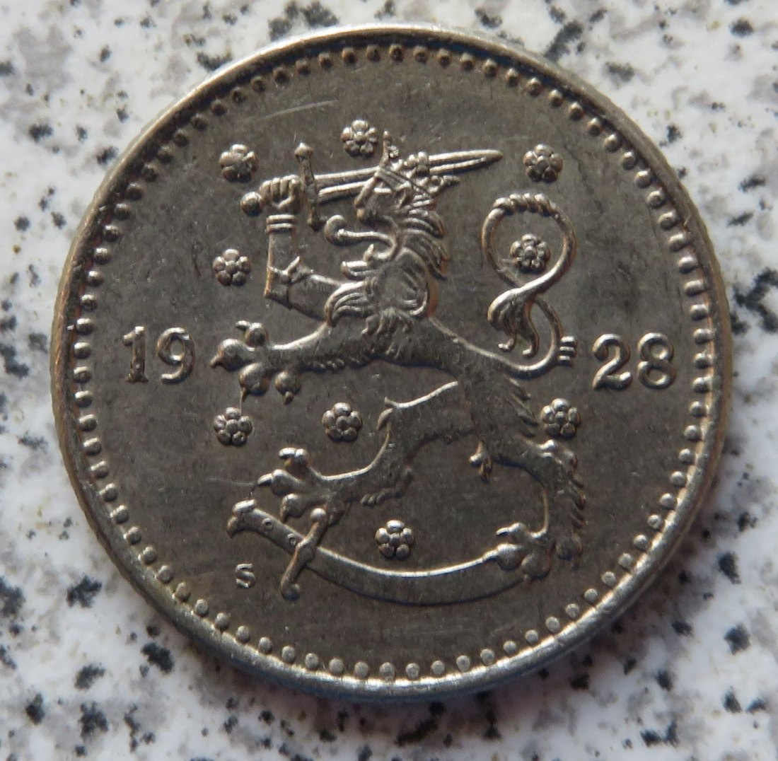  Finnland 1 Markka 1928 S   