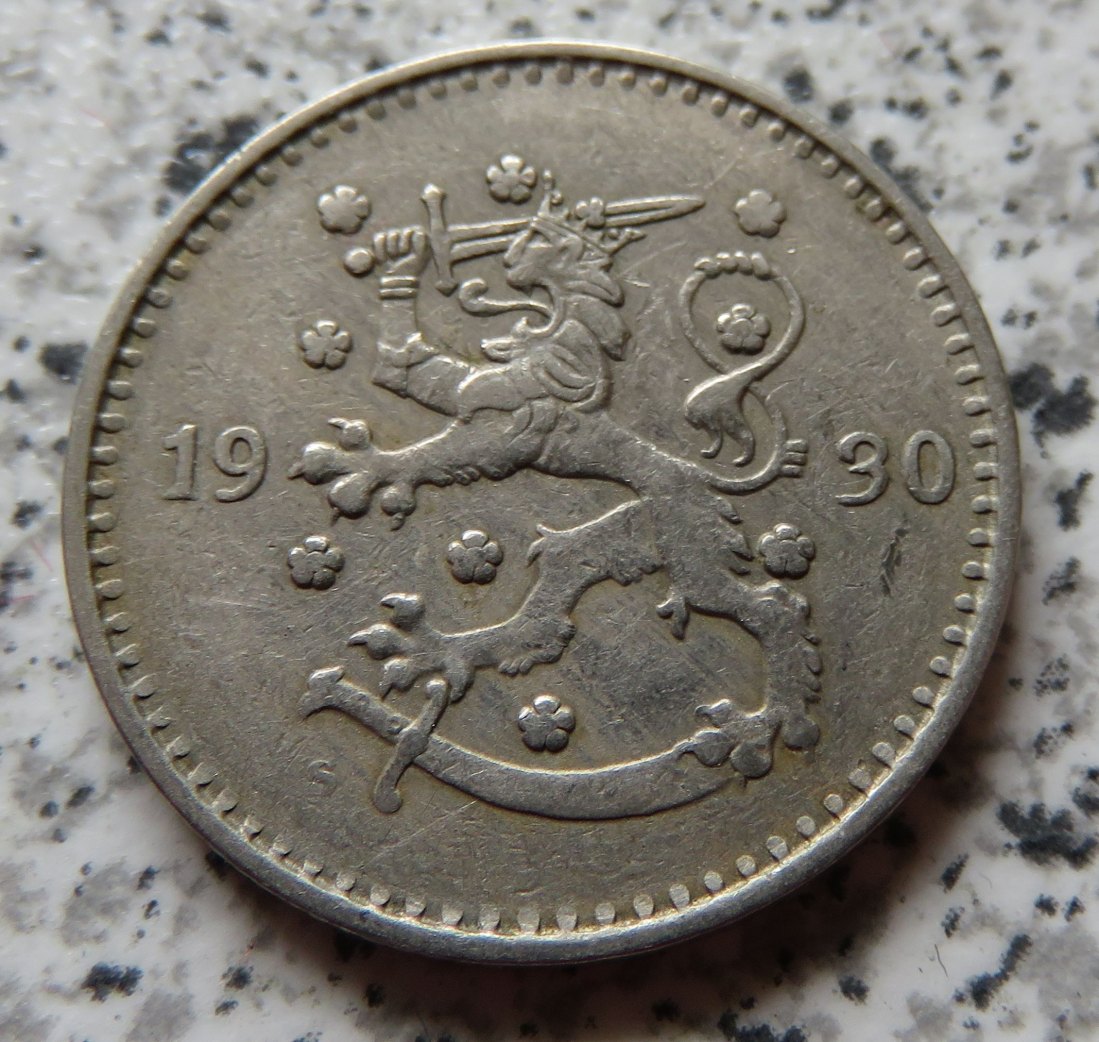  Finnland 1 Markka 1930 S   
