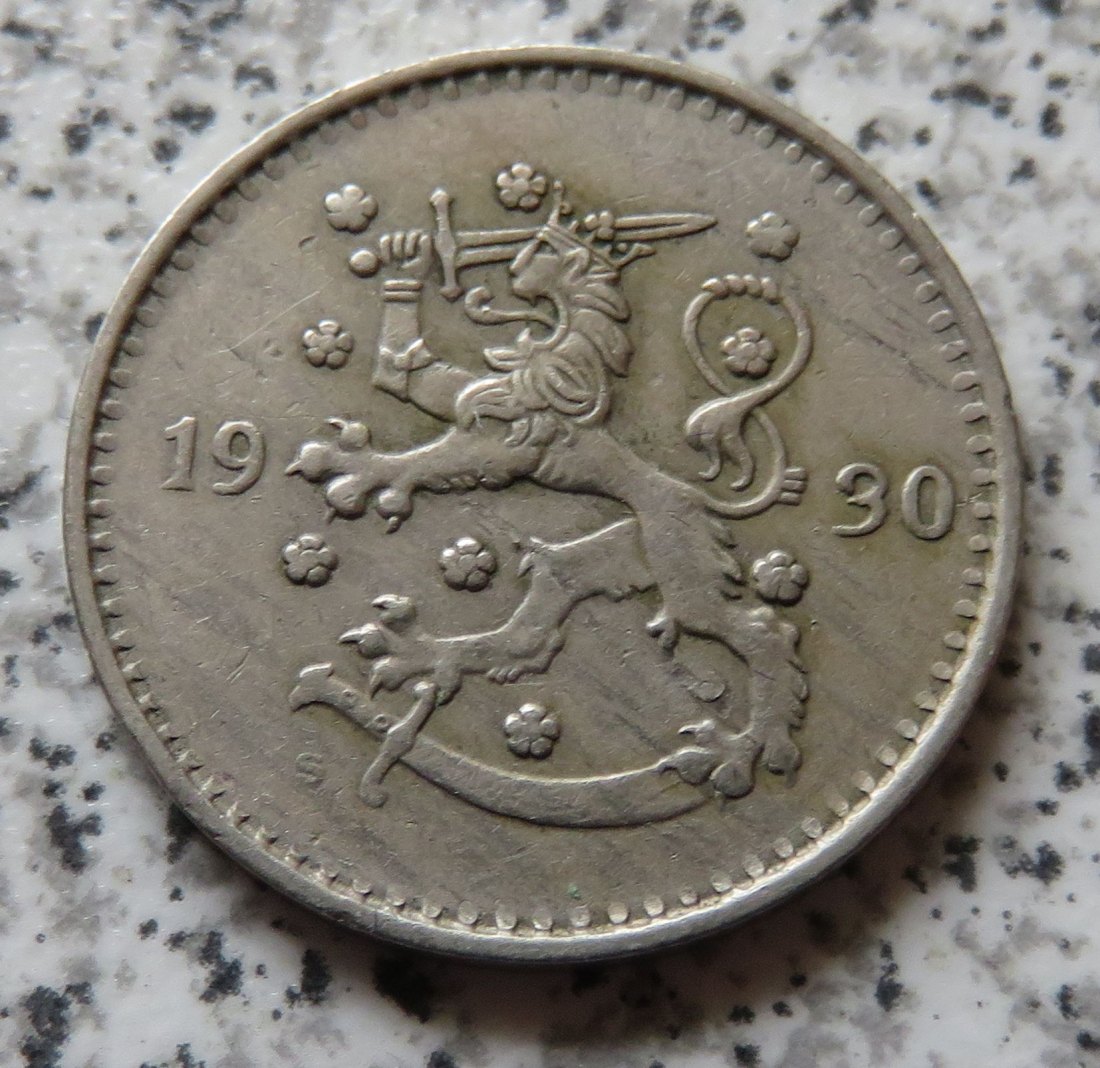  Finnland 1 Markka 1930 S   
