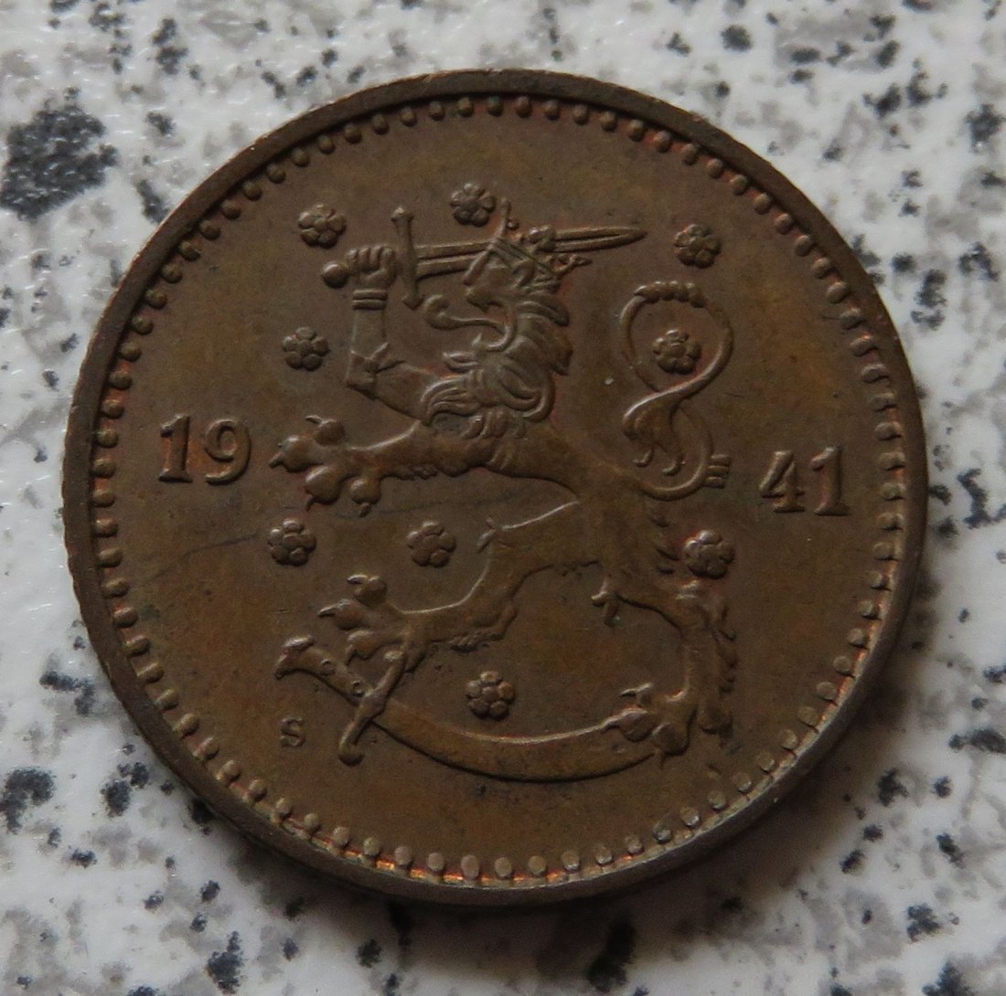  Finnland 1 Markka 1941 S   
