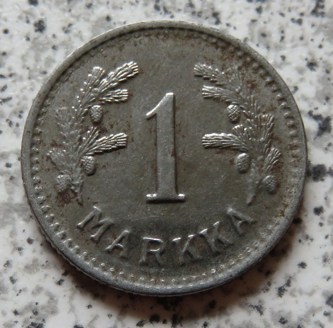  Finnland 1 Markka 1943 S   