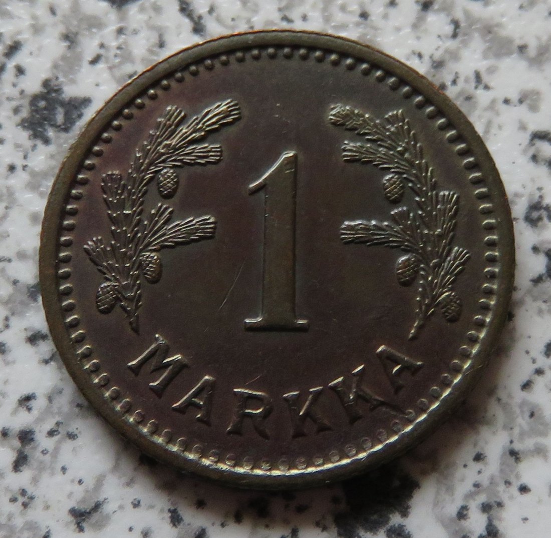  Finnland 1 Markka 1943 S   