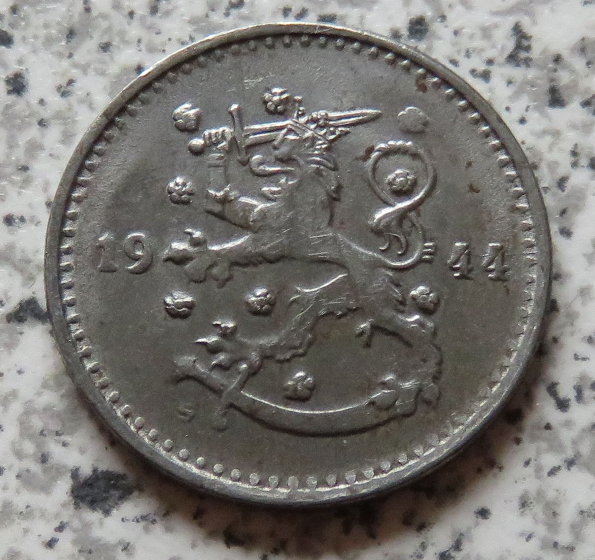  Finnland 1 Markka 1944 S   