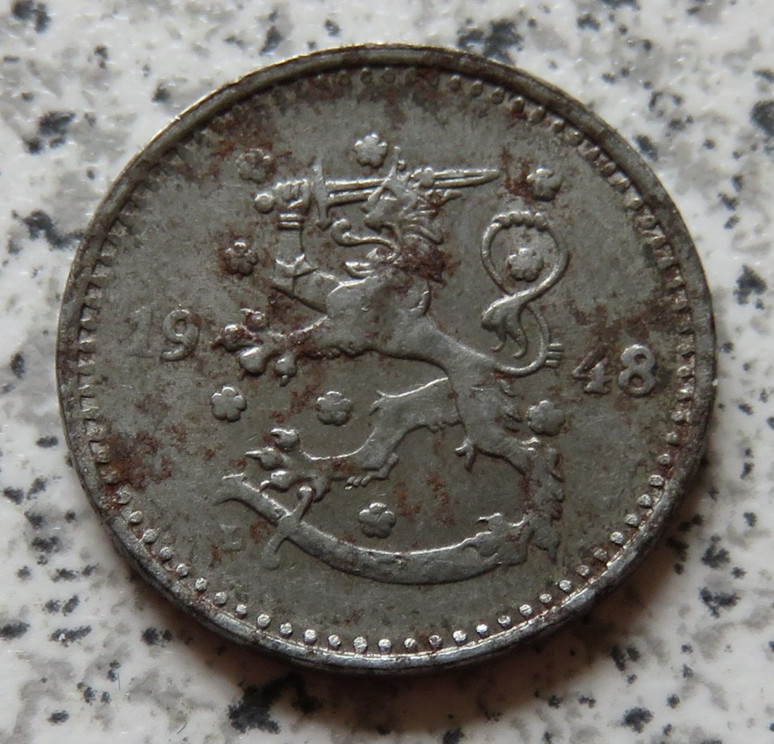  Finnland 1 Markka 1948 L   
