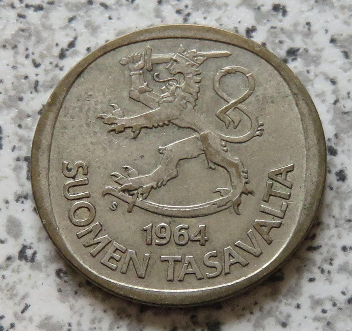  Finnland 1 Markka 1964   