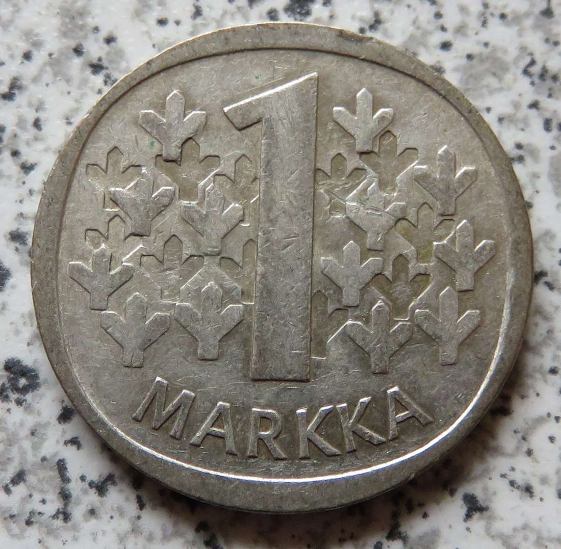  Finnland 1 Markka 1965   