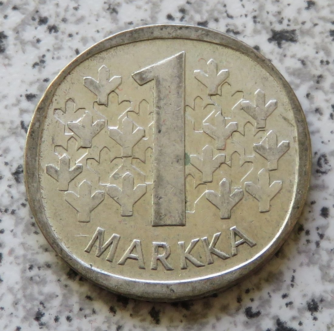  Finnland 1 Markka 1966   