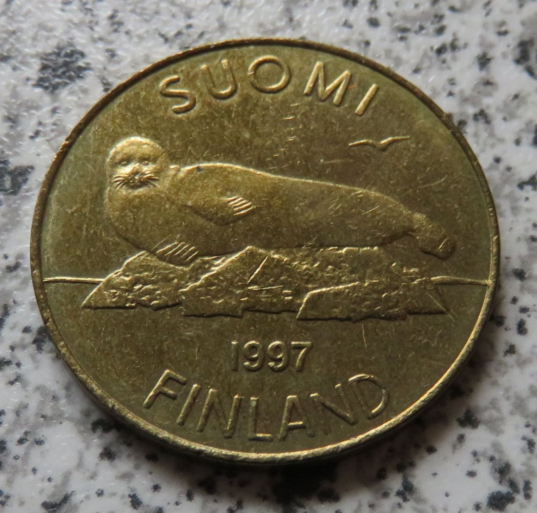  Finnland 5 Markkaa 1997   