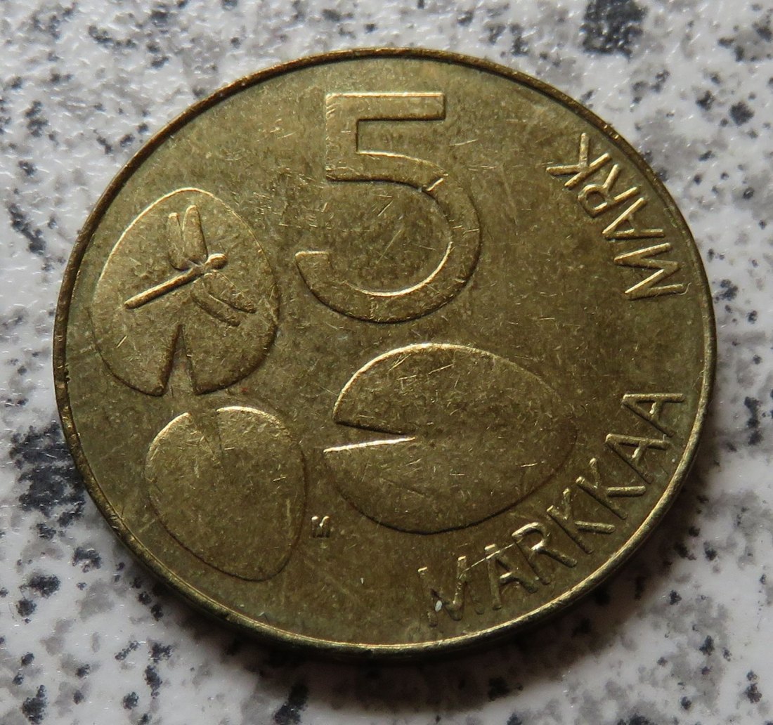  Finnland 5 Markkaa 1997   