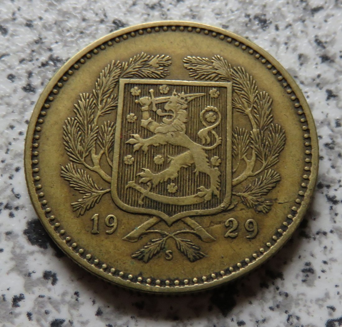  Finnland 10 Markkaa 1929 S   