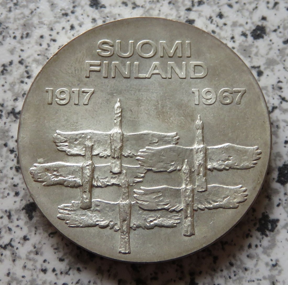  Finnland 10 Markkaa 1967 S-H   