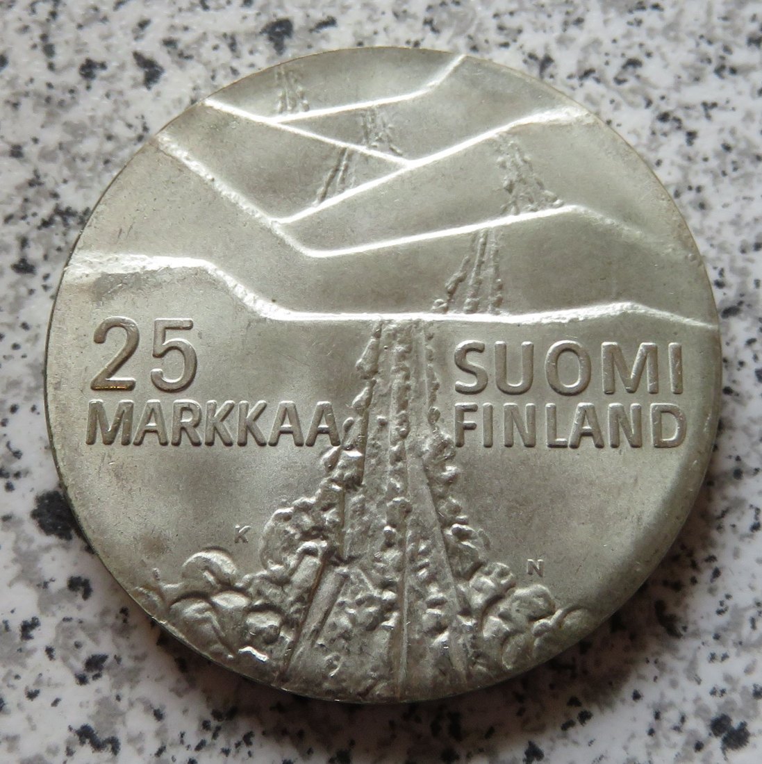  Finnland 25 Markkaa 1978 K-N   