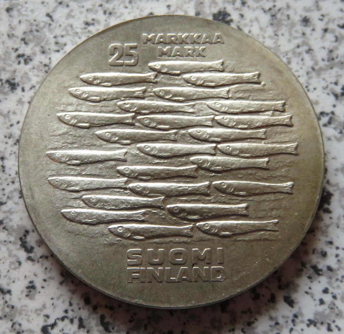  Finnland 25 Markkaa 1979 K-H   