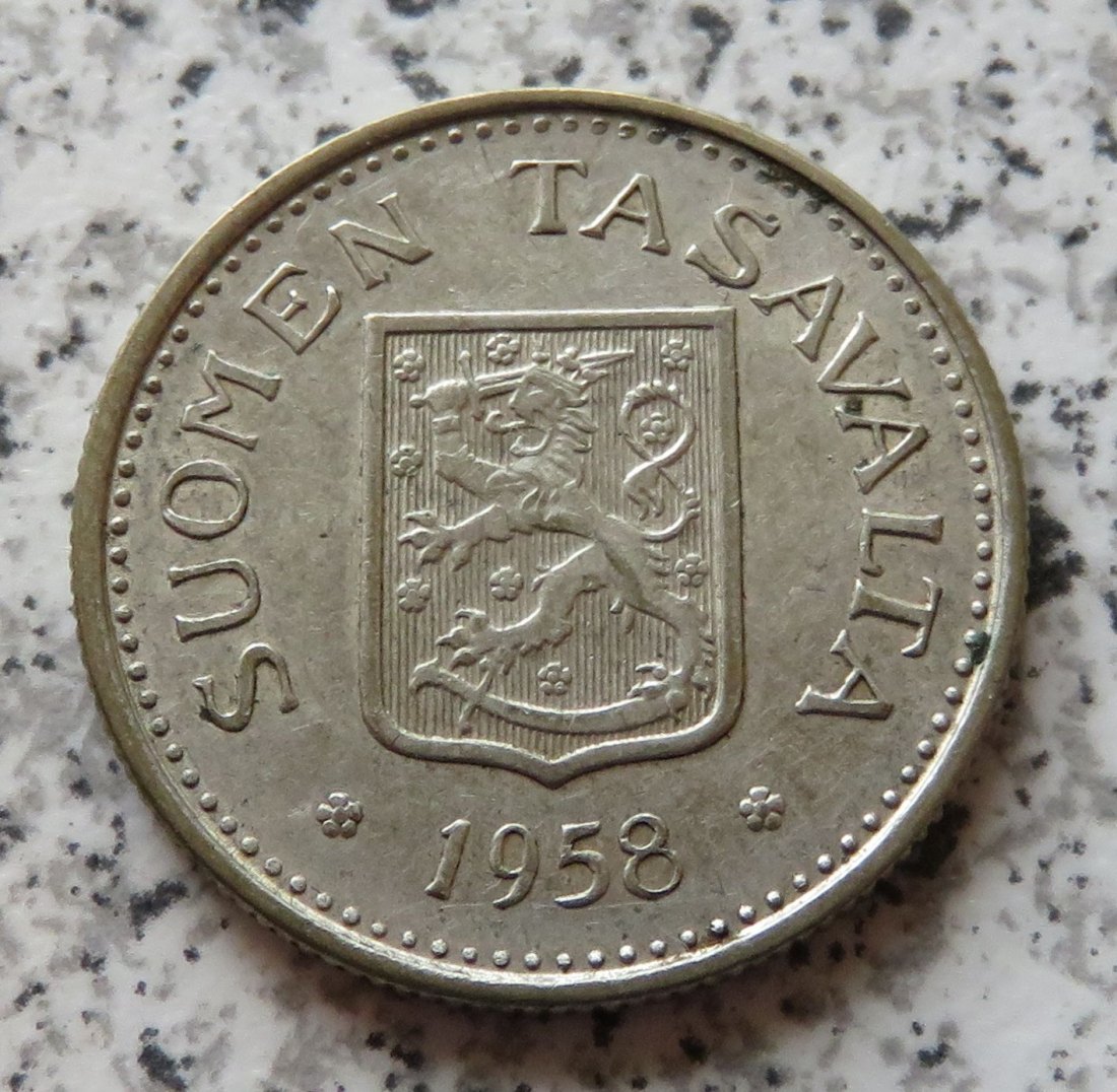  Finnland 100 Markkaa 1958 H   