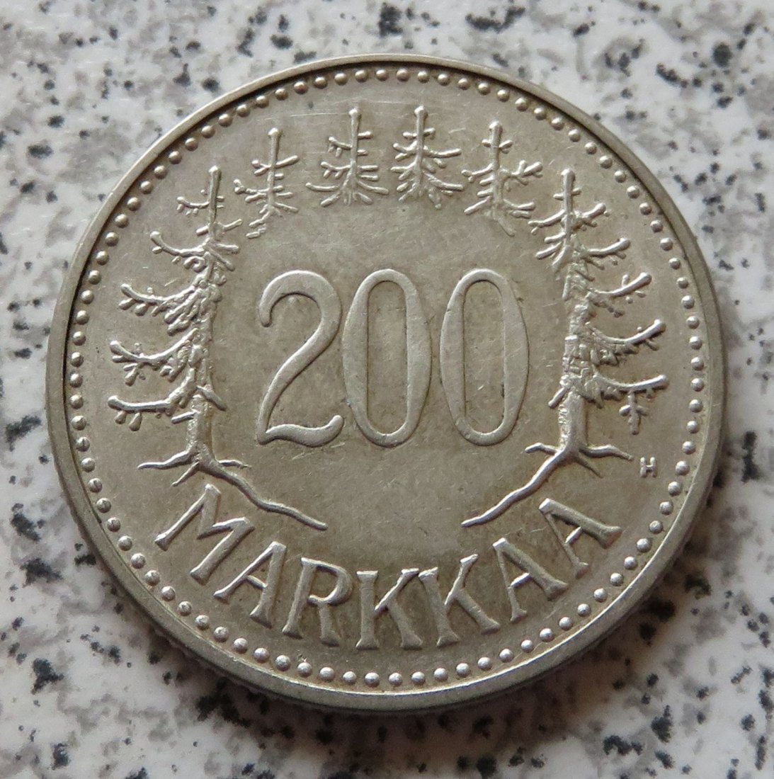  Finnland 200 Markkaa 1956 H   