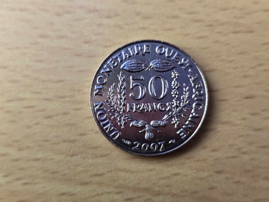  Westafrikanische Staaten 50 Franc 2007 STG   
