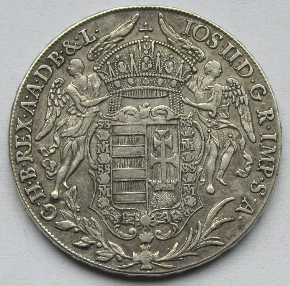  Ungarn: 1 Taler 1783   