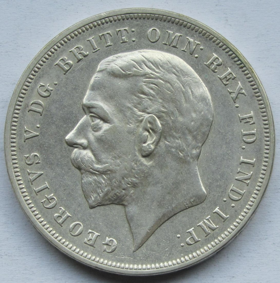  Vereinigtes Königreich: 1 Crown George V. 1935   