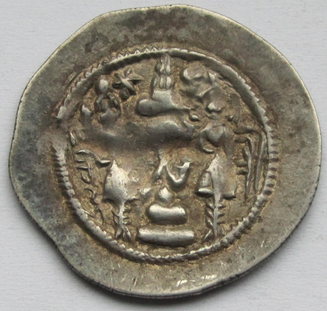  Persien: Drachme Sassaniden (Spätantike)   