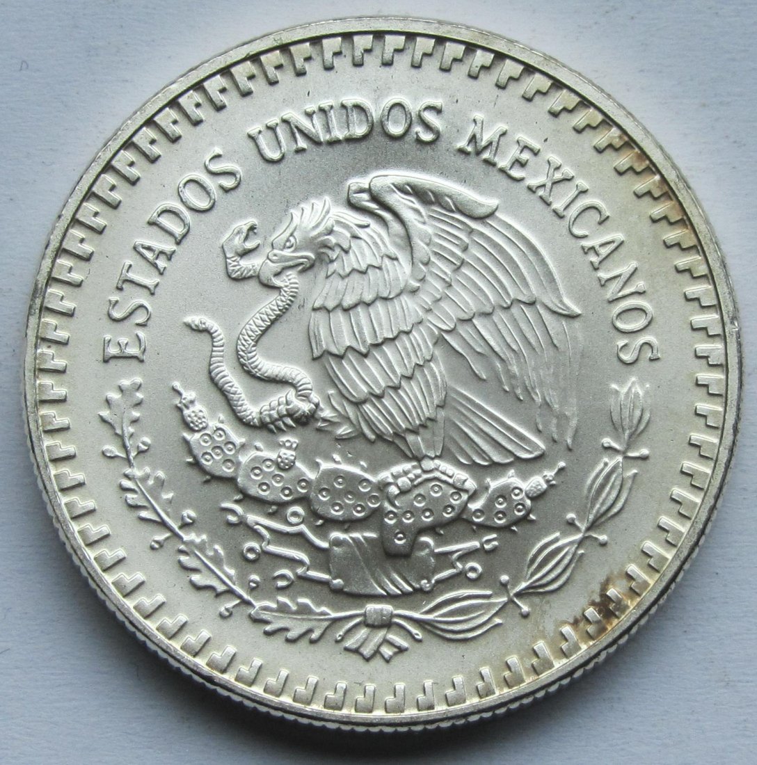  Mexiko: Silberunze Libertad 1992   
