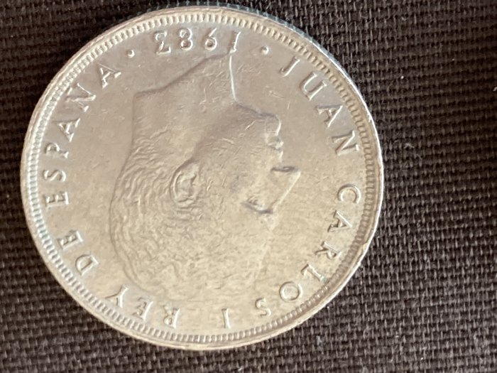  Münze Umlaufmünze Spanien 25 Pesetas 1983   