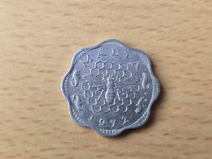  Malta 3 Mils 1972 Umlauf   