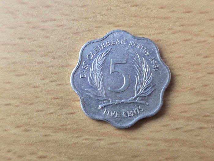  Ostkaribische Staaten 5 Cent 1981 Umlauf   