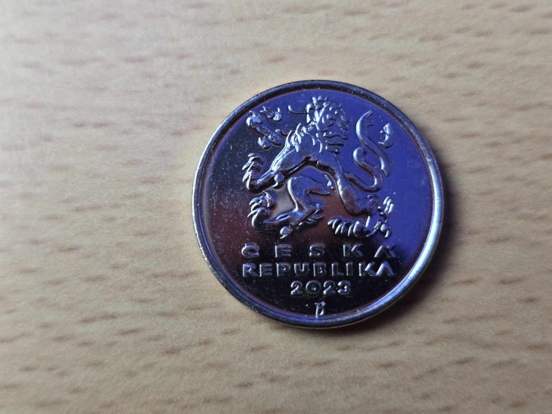  Tschechien 5 Kronen 2023 STG   