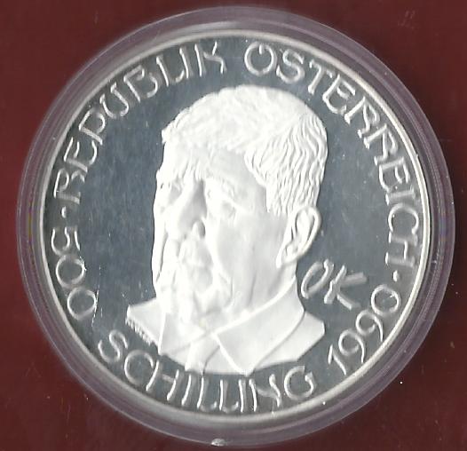 Österreich 500 Schilling 1990 PP 35 Euro Nennwert Münzankauf Koblenz Frank Maurer AK 91   