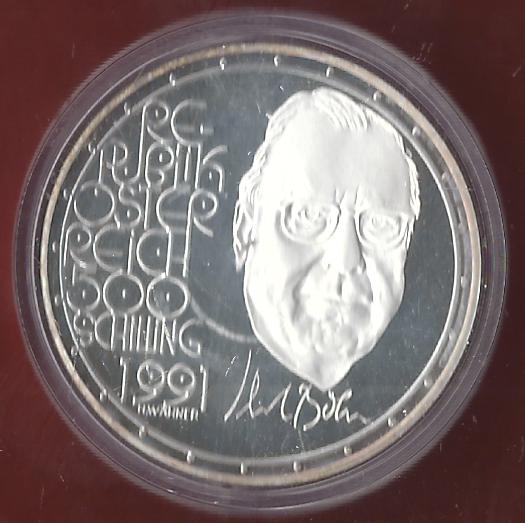  Österreich 500 Schilling 1991 PP 35 Euro Nennwert Münzankauf Koblenz Frank Maurer AK 93   