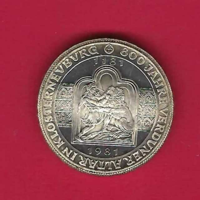  Österreich 500 Schilling  1980 800 Jahre Verduner Altar Münzenankauf Koblenz Frank Maurer AK 105   