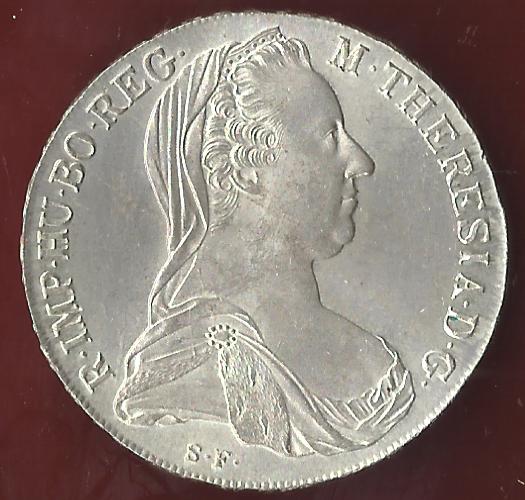  Österreich Maria Theresia Nachprägung 1780 Münzankauf Koblenz Frank Maurer AK 100   