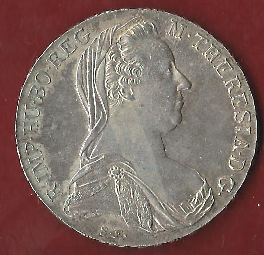  Österreich Maria Theresia Nachprägung 1780 Münzankauf Koblenz Frank Maurer AK 201   