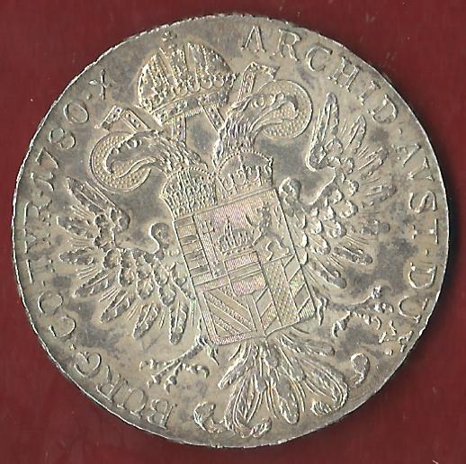  Österreich Maria Theresia Nachprägung 1780 Münzankauf Koblenz Frank Maurer AK 201   