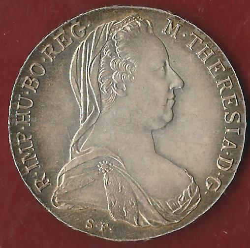  Österreich Maria Theresia Nachprägung 1780 Münzankauf Koblenz Frank Maurer AK 202   