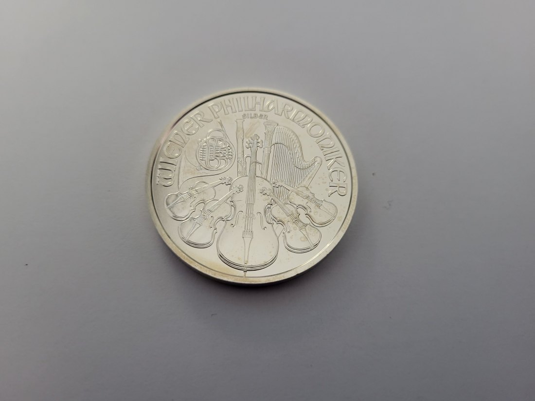  Philharmoniker 2016 1 OZ Unze silber 999 Österreich Spittalgold9800 (1248   