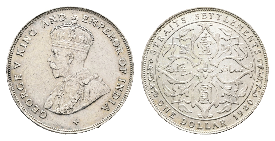  Indien; One dollar 1920   