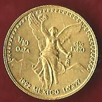  Mexico 1/10 OZ Gold 1992 Gold Münzankauf Koblenz Frank Maurer AK 235   