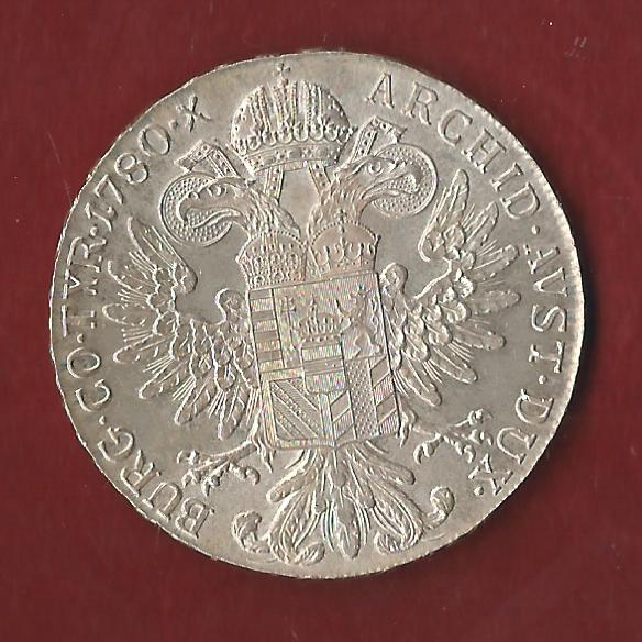  Österreich Maria Theresia Nachprägung 1780 Münzankauf Koblenz Frank Maurer AK 2037   
