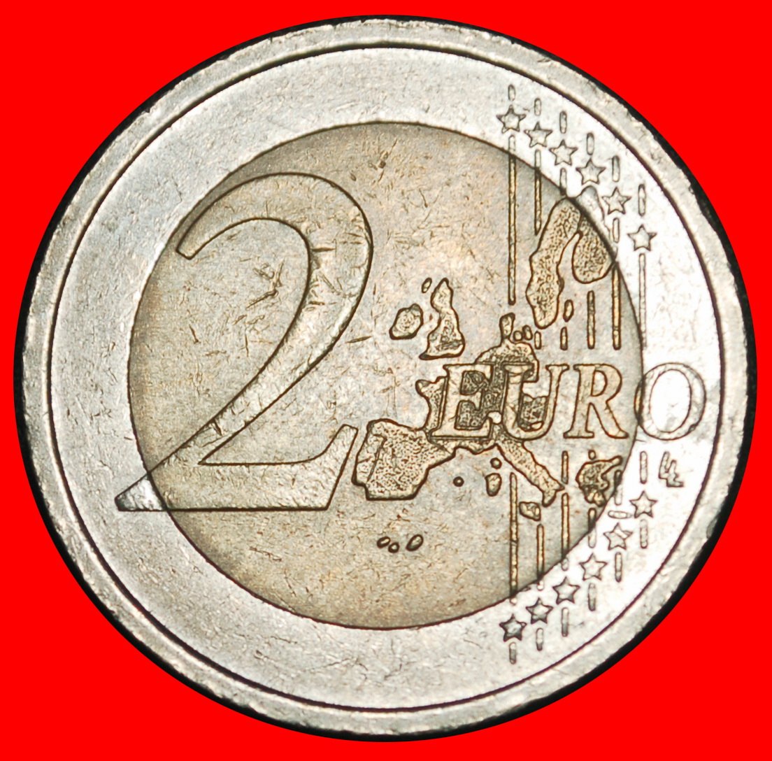  Ⰶ PHALLISCHE TYP (2002-2007): ITALIEN ★ 2 EURO 2005R DANTE (1265-1321)!★OHNE VORBEHALT!   