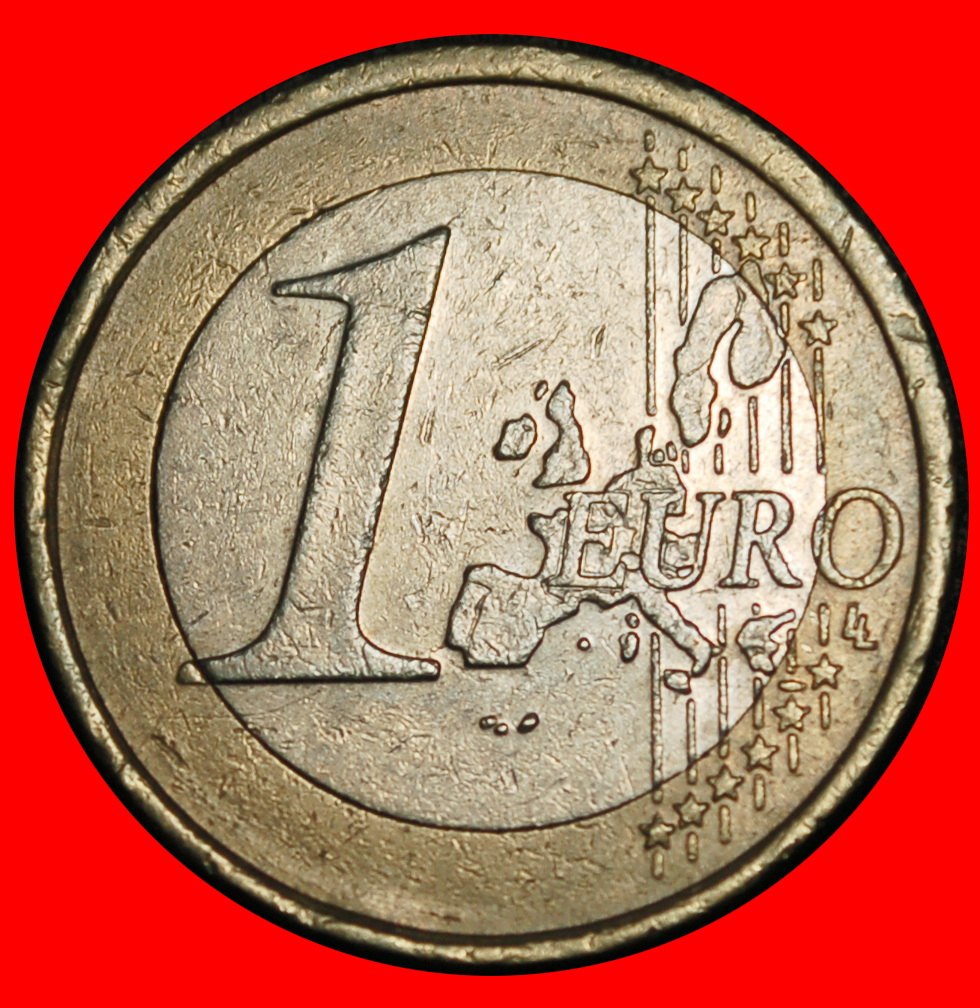  Ⰶ PHALLISCHE TYP 2002-2006: IRLAND ★ 1 EURO 2002 STEMPEL II!★OHNE VORBEHALT!   