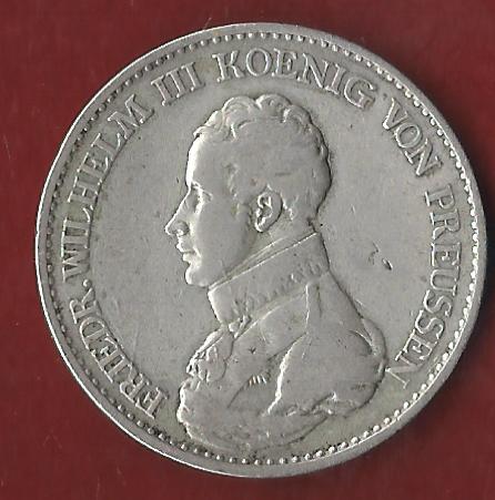  Preussen Thaler 1818 D ss Münzankauf Koblenz Frank Maurer AK244   