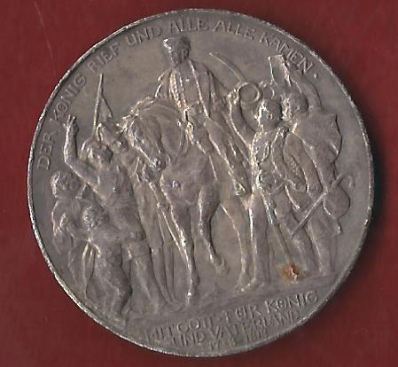  Kaiserreich Preussen 1913 3 Mark Befreiungskriege Münzankauf Koblenz Frank Maurer AK257   